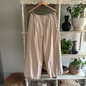 Madewell The Harlow Wide-Leg Pant in Harvest Moon (10)